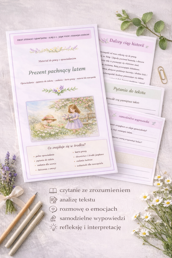 Prezent pachnący latem. [Opowiadanie]