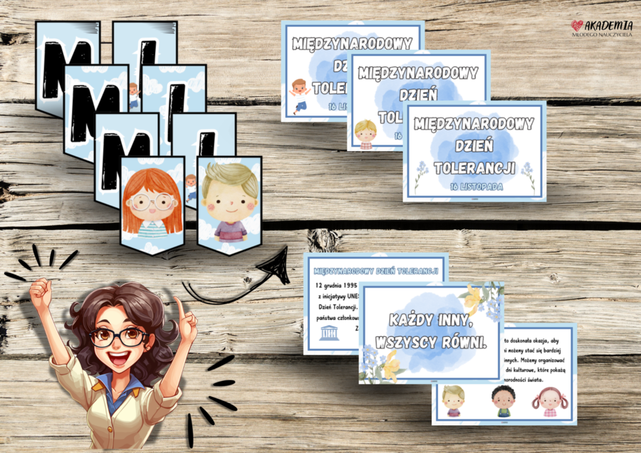 MIĘDZYNARODOWY DZIEŃ TOLERANCJI - GAZETKA