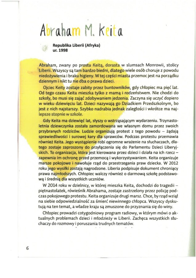 I ty możesz zmienić świat, lektura, lekcja dodatkowa, lekcja wychowawcza, Afryka, debata, quizy, edukacja wczesnoszkolna, czytanie ze zrozumieniem