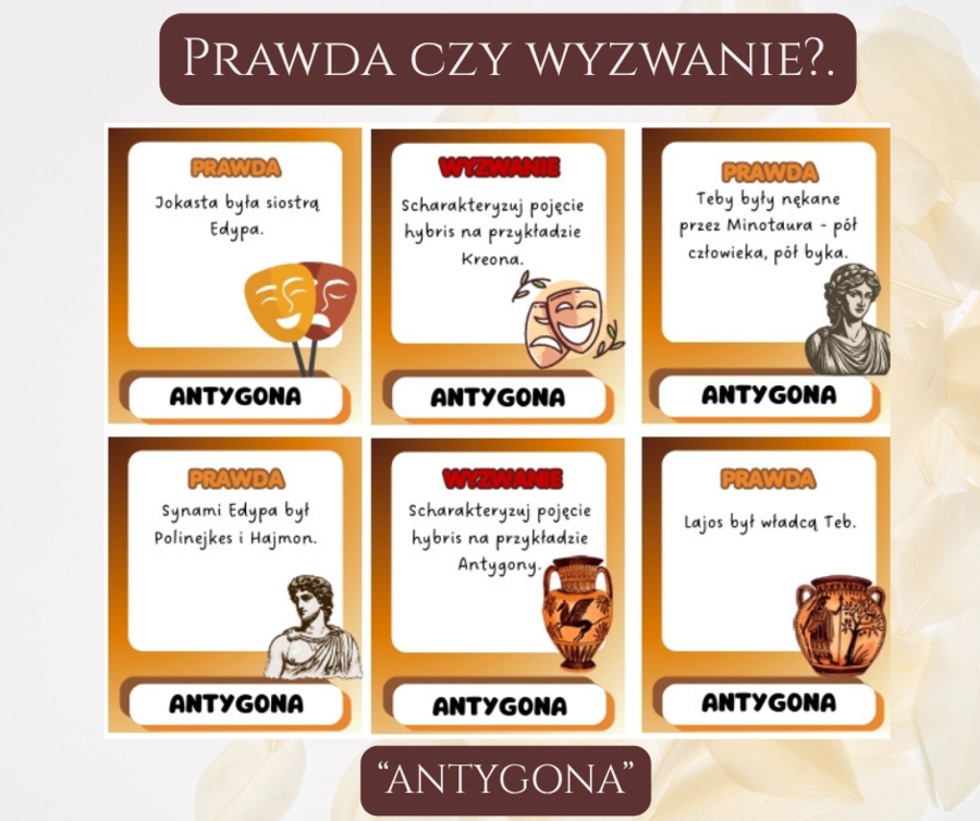"Prawda czy wyzwanie? - "Antygona"