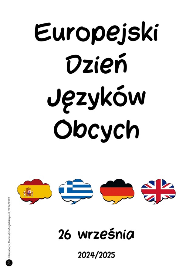 Europejski Dzień Języków Obcych - Tydzień Języków Obcych – darmowe plakaty i quiz w formacie MP4!