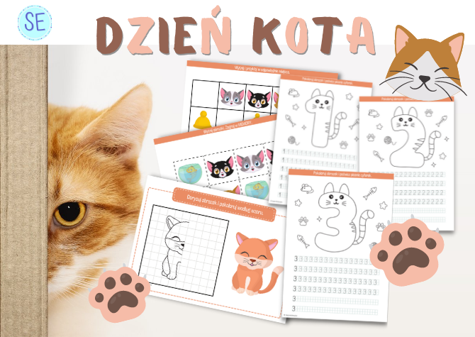 ??? Dzień Kota ? ? ? ? - zestaw zadań