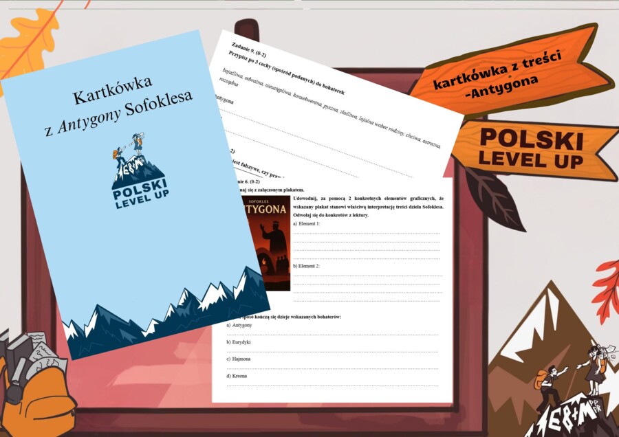 Kartkówka_Antygona_Polski Level Up