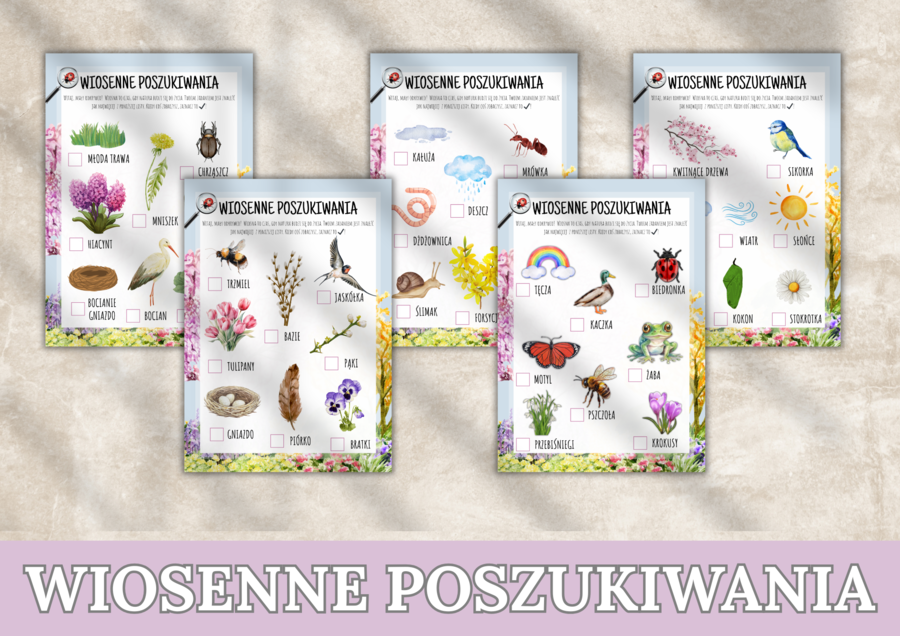 WIOSENNE POSZUKIWANIA