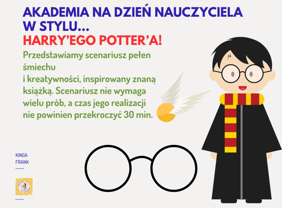 🎩 Scenariusz na Dzień Edukacji Narodowej w stylu Harrego Pottera! 🎩