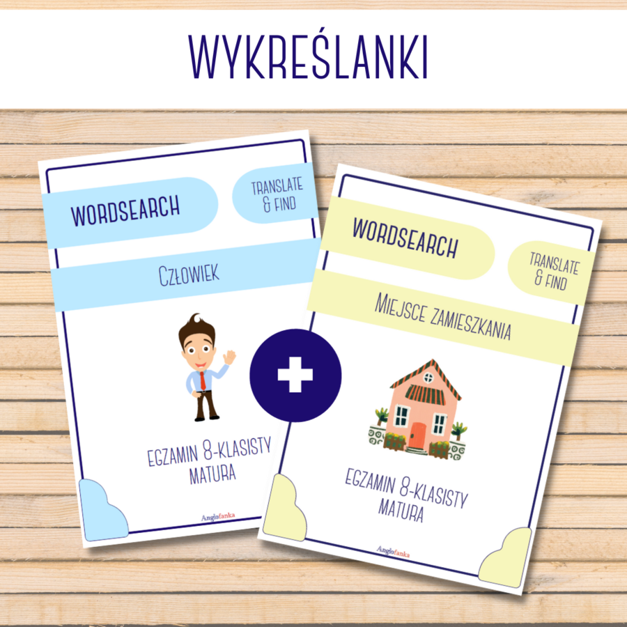 Wykreślanki | Człowiek + Miejsce Zamieszkania | E8 | Matura