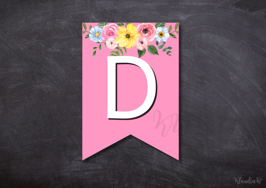 Dzień Kobiet - girlanda