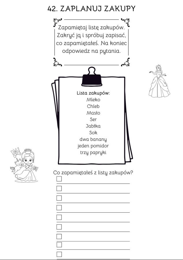 Karty pracy na zajęcia korekcyjne -kompesacyjne 1-3