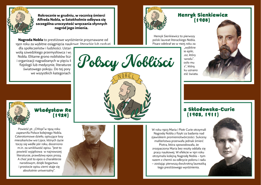 POLSCY NOBLIŚCI – gazetka – biblioteka – świetlica – 11 stron – wersja 1