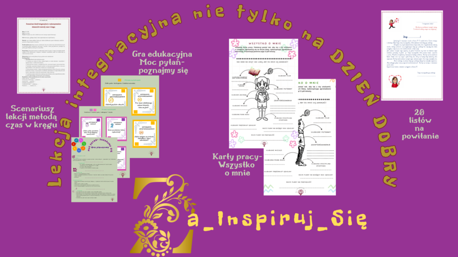 Scenariusz zajęć integracyjnych nie tylko na początek roku szkolnego