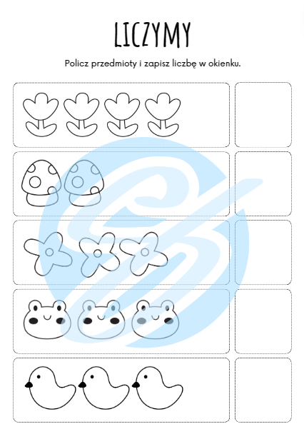 WIOSENNE KARTY PRACY EDUKACJA WCZESNOSZKOLNA WIOSNA