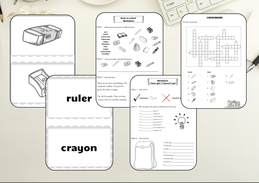 Zestaw dydaktyczny „BACK TO SCHOOL” (klasy 1–3)