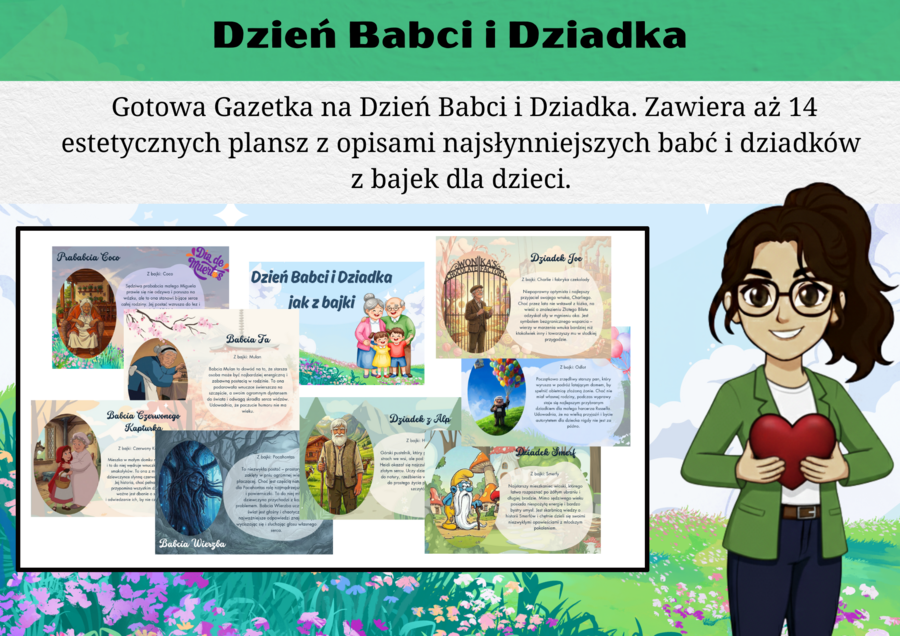 Dzień Babci i Dziadka - gazetka