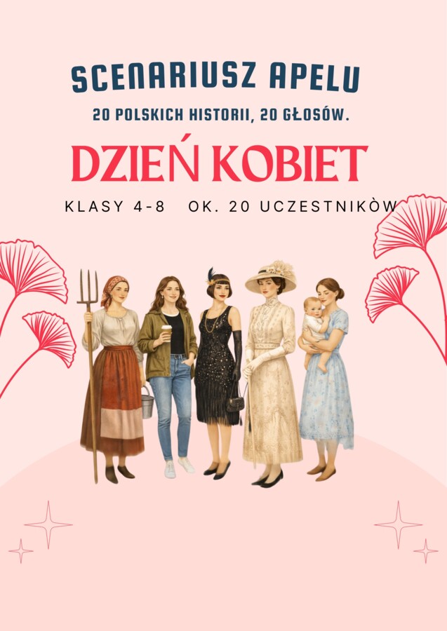 Scenariusz apelu - dzień kobiet, 20 polskich głosów