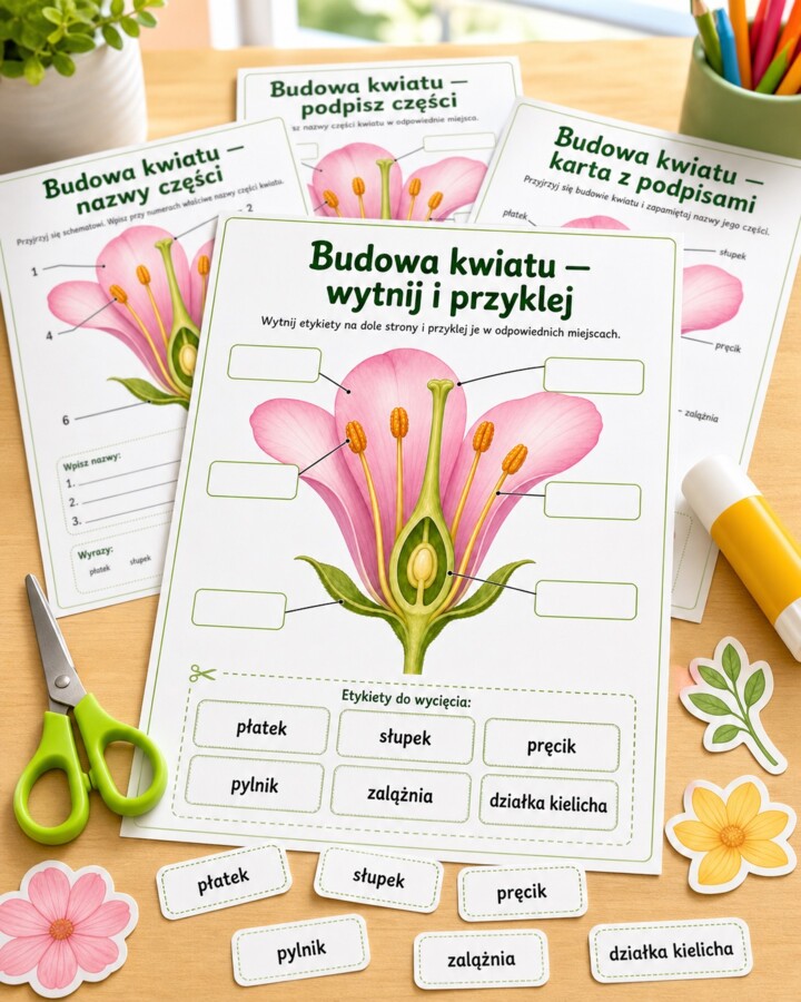 Budowa kwiatu