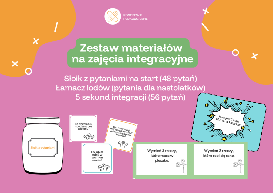 Zestaw materiałów na zajęcia integracyjne