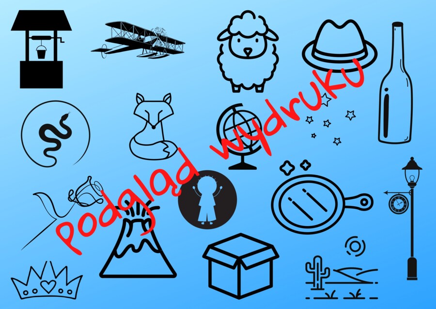 Plansza skojarzeniowa - "Mały Książę"