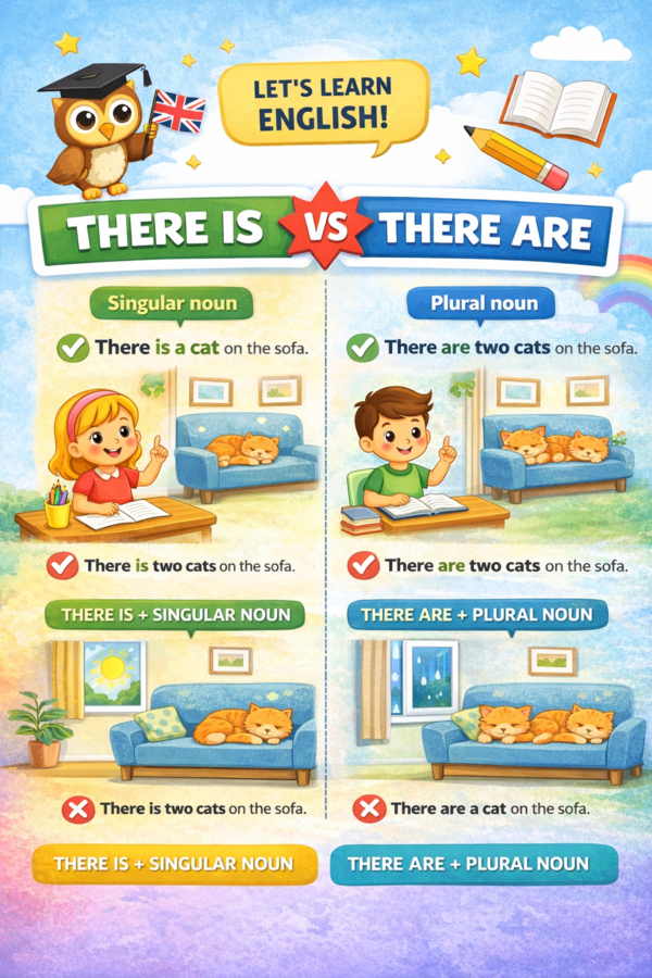 There is/ There are - Klasa 4