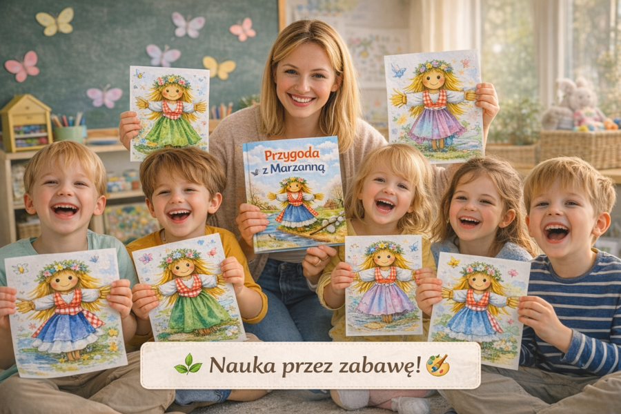 Mini książeczka "Przygoda z Marzanną”