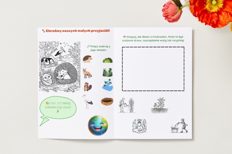 Kolorowanki ekologiczne