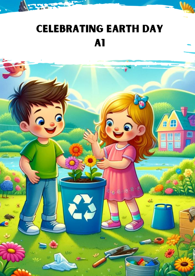 Celebrating Earth Day A1. Dzień Ziemi. Karty pracy. Gotowa Lekcja.