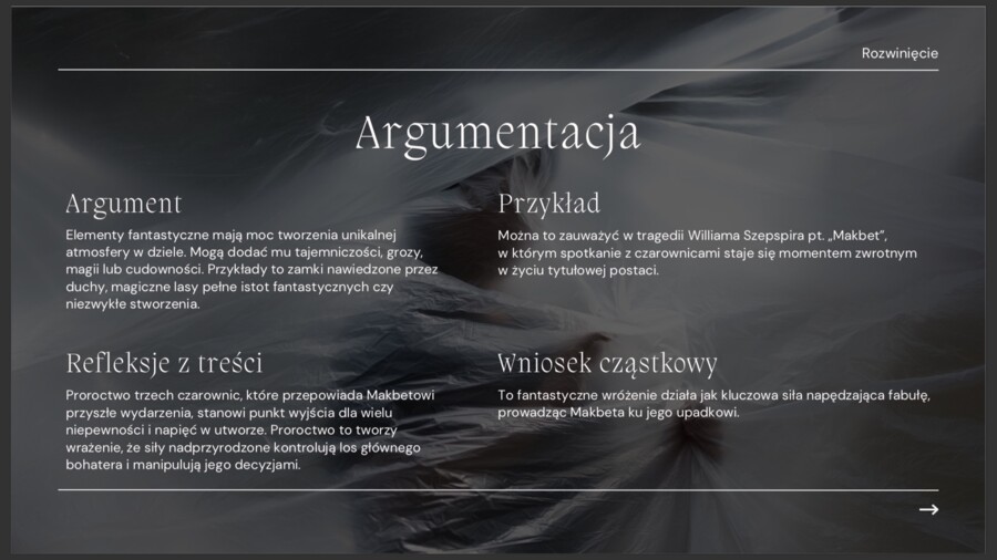 Fantastyka. Jaką rolę pełni fantastyka w tym samym utworze literackim?