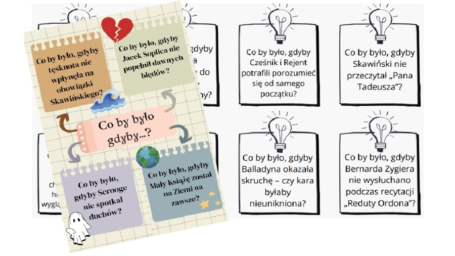 Co by było, gdyby... Myślenie zamiast streszczania. Dyskusja zamiast nudy.