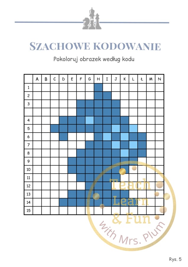 ♟️ Szachowe kodowanie – odkryj świat bierek szachowych! ♟️
