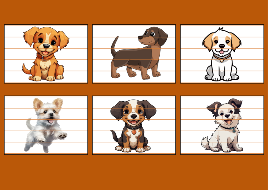 DZIEŃ KUNDELKA – puzzle – 10 szt.- biblioteka – biblioteka – świetlica