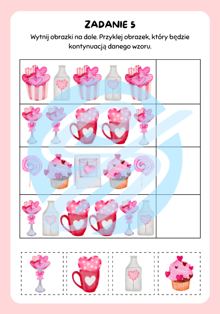 Walentynkowe karty pracy dla dzieci – zadania dla młodszych klas szkoły podstawowej