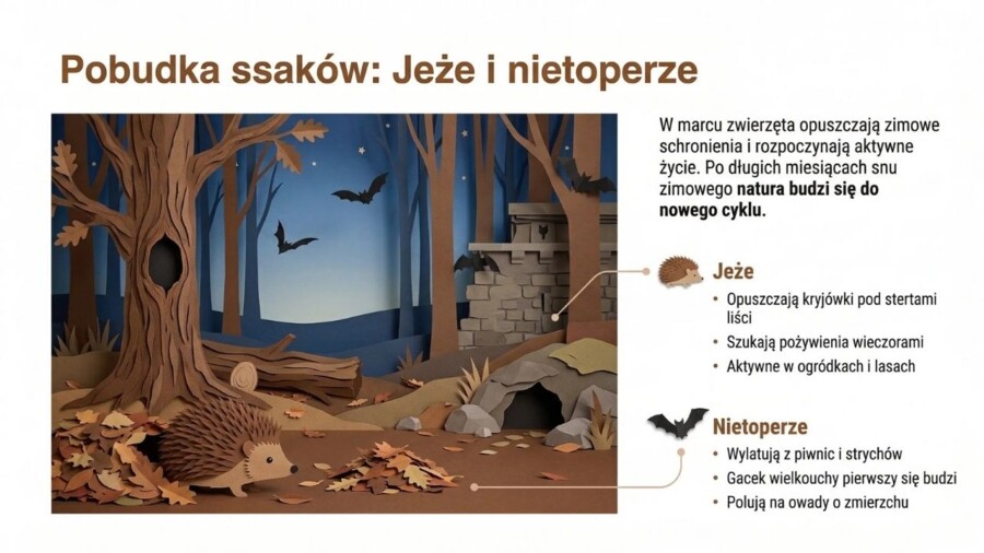 Marzec - gazetka szkolna, gazetka tematyczna, prezentacja, plansze