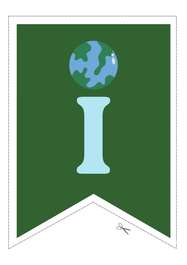 Girlanda na Dzień Ziemi