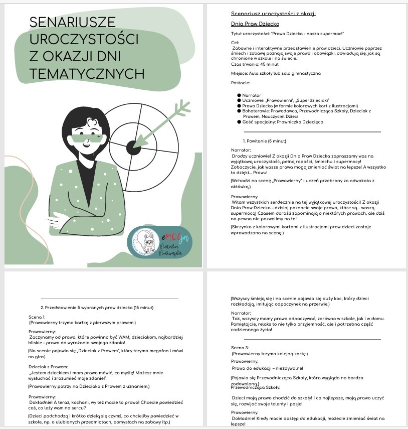 DNI TEMATYCZNE NA CAŁY ROK- mega pakiet idealny dla pedagoga