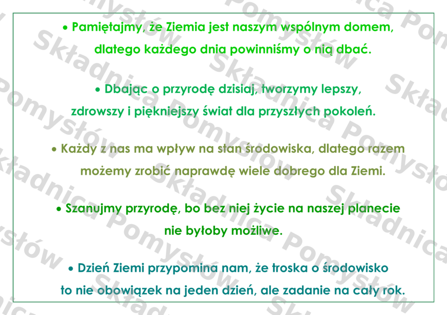 DZIEŃ ZIEMI - gazetka - 11 kart A4 do druku; plik edytowalny; dekoracja; materiały na gazetkę