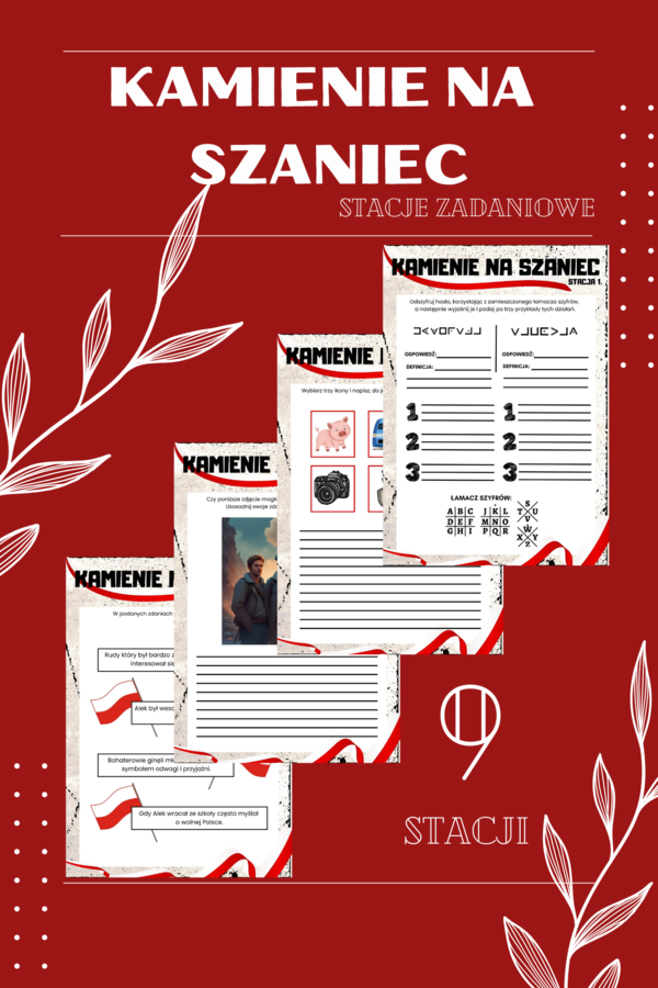 "Kamienie na szaniec" - stacje zadaniowe