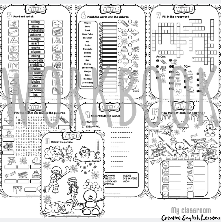 WINTER WORKBOOK