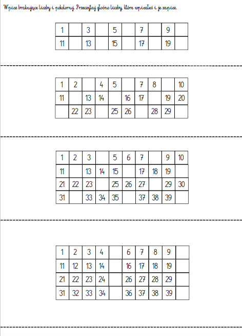 Mnożenie - zadania wprowadzające