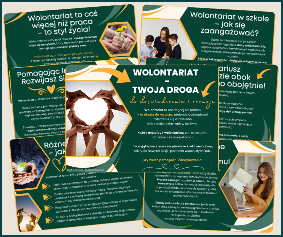 WOLONTARIAT - pakiet materiałów ze scenariuszem