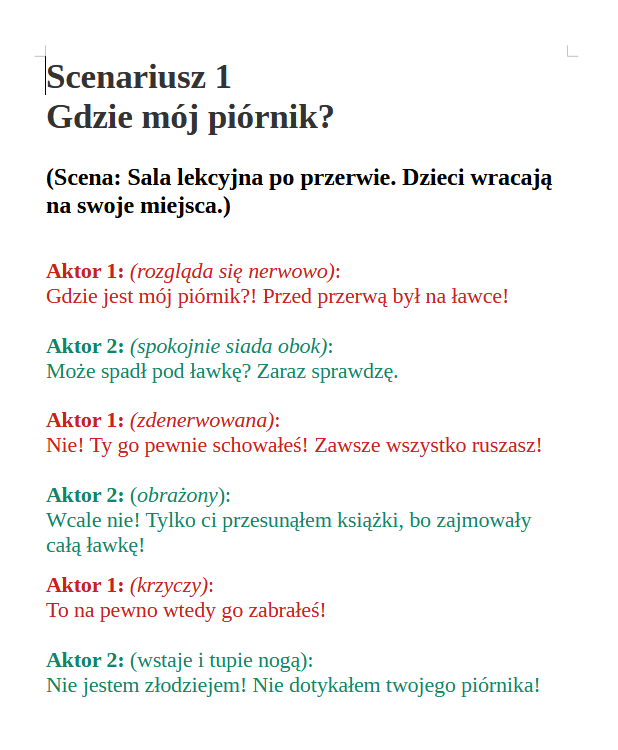 Rodzaje teatru - prezentacje