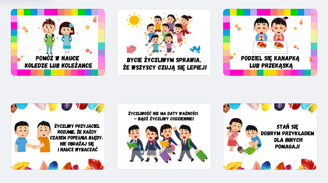 Dzień Życzliwości - Gazetka szkolna - Życzliwość Wsparcie 12 stron A4