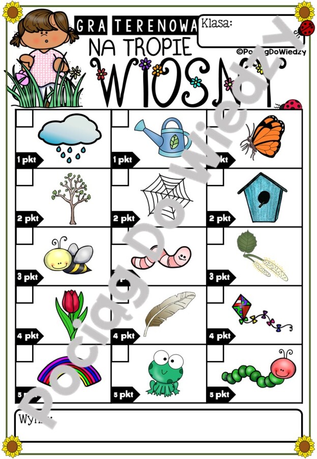 Wiosna - Gra Terenowa