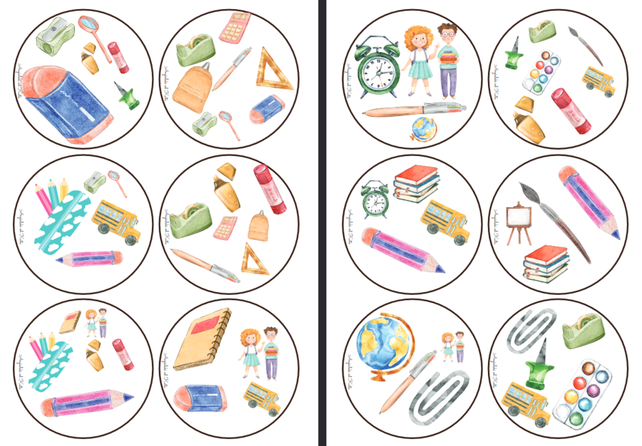 Dobble Back to school