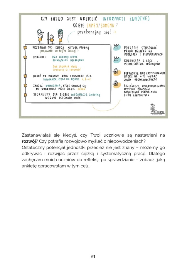 Dodaj autonomię odejmij napięcie. Wskazówki pomocne w uczeniu (się) młodzieży na przykładzie lekcji matematyki i nie tylko