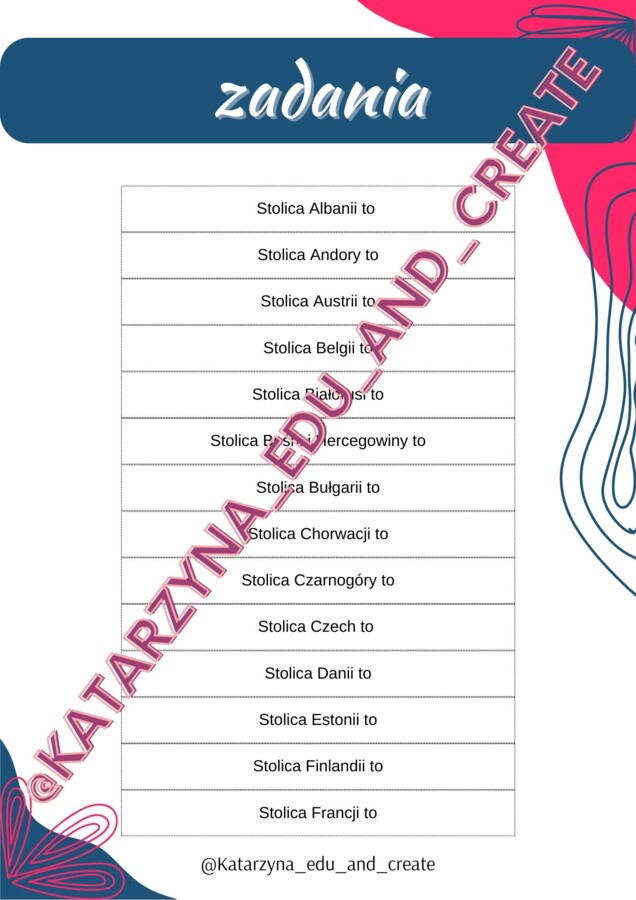 Kaboom - część 2 - podział polityczny Europy