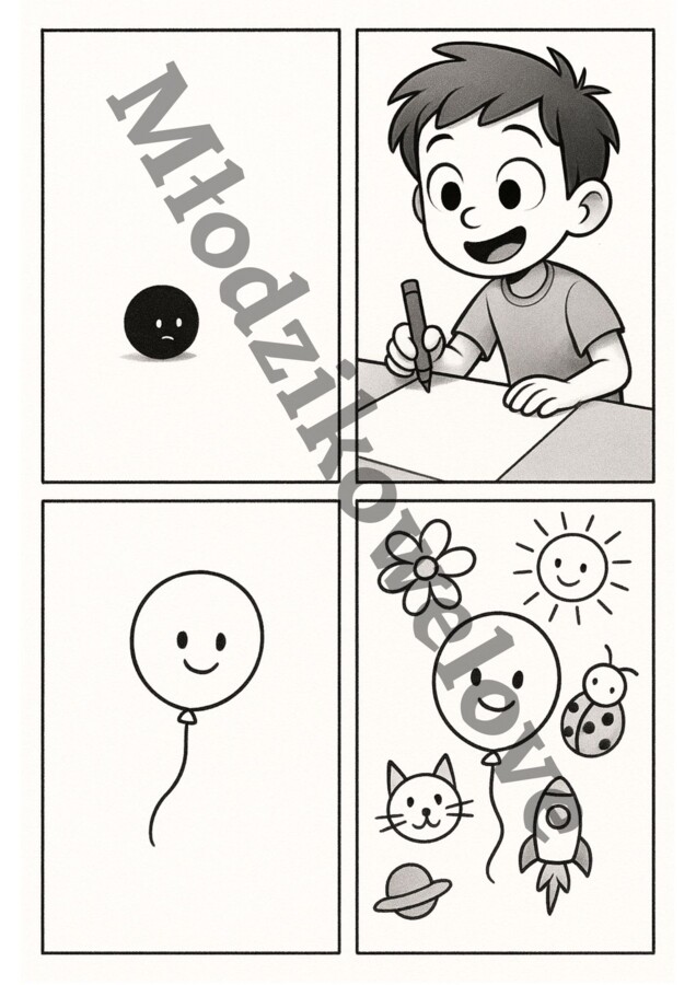 Magiczna kropka - materiał na Dzień Kropki