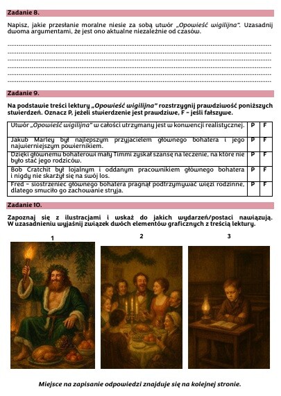 Lektury na korepetycjach - zestaw dla korepetytorów pracujących z uczniami do E8