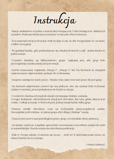 STACJE ZADANIOWE Międzynarodowy Dzień Języka Ojczystego kl. 4-6