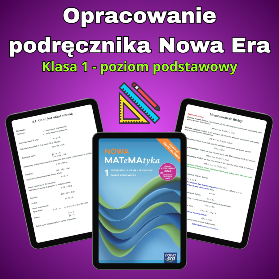 Opracowanie podręcznika Nowa Era 1P