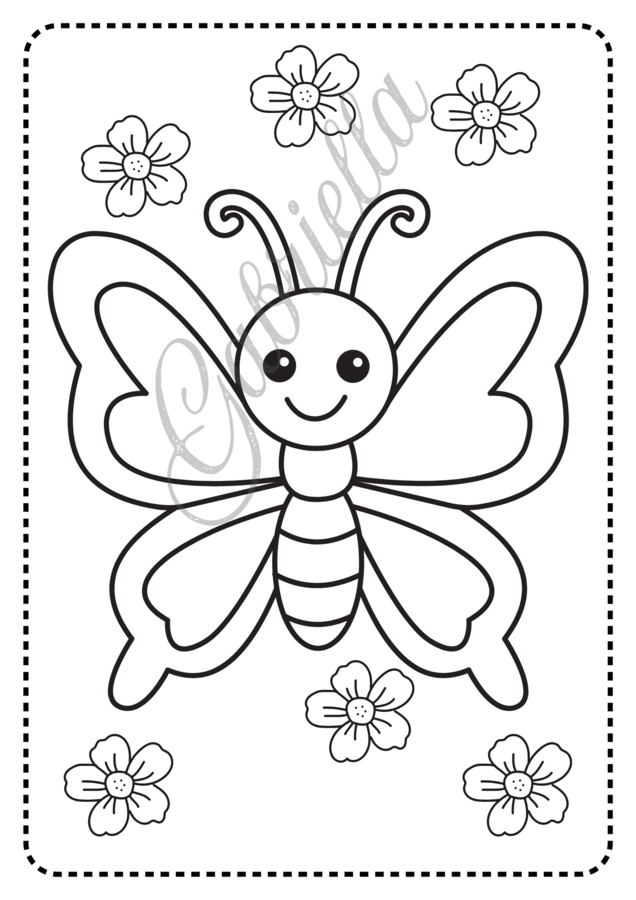 Kolorowanka wiosenna