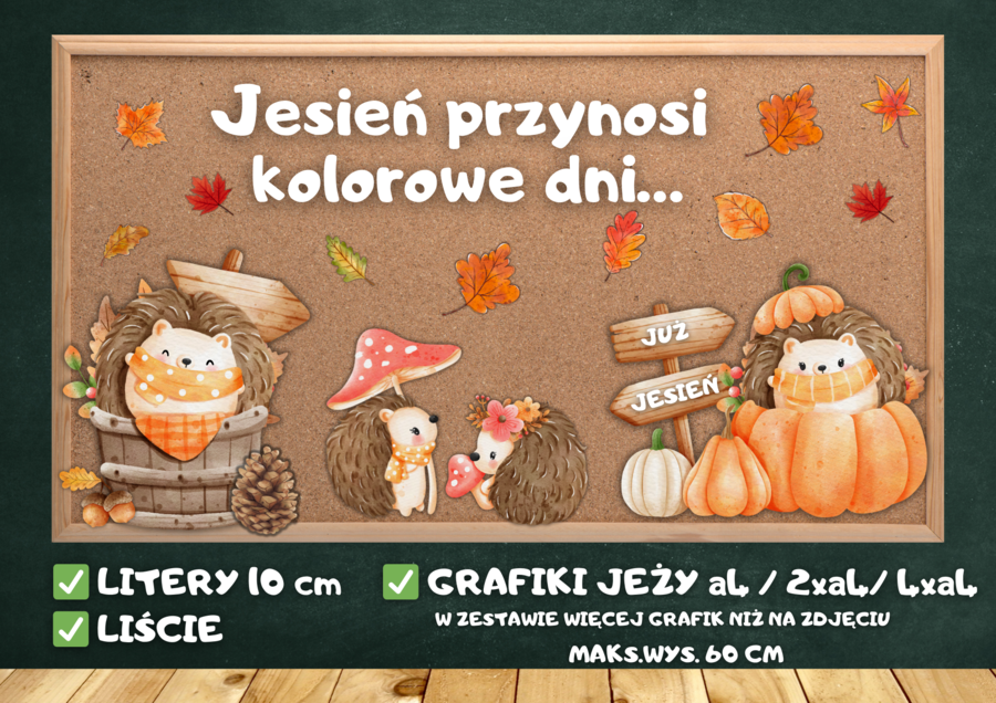 JESIEŃ PRZYNOSI KOLOROWE DNI - GAZETKA SZKOLNA